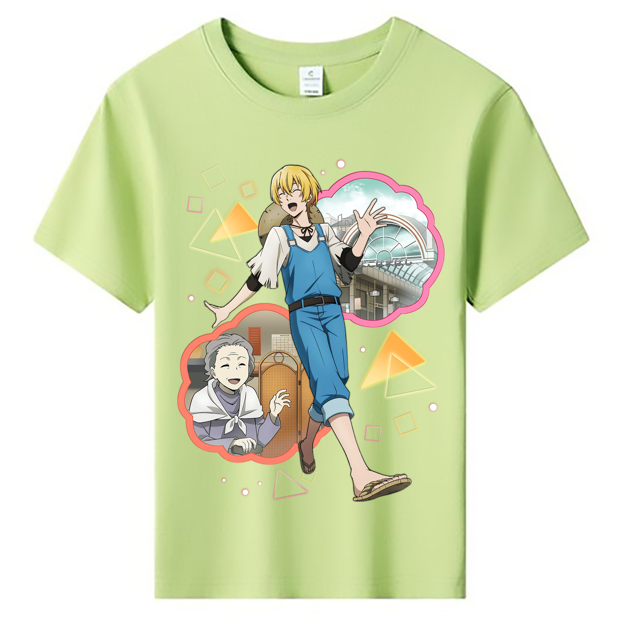 （画像用） 文豪ストレイドッグス Bungo Stray Dogs 綿100％キッズTシャツ（フロントプリント）